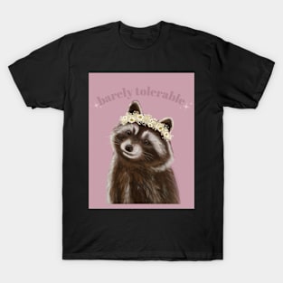 Barely Tolerable Raccoon T-Shirt